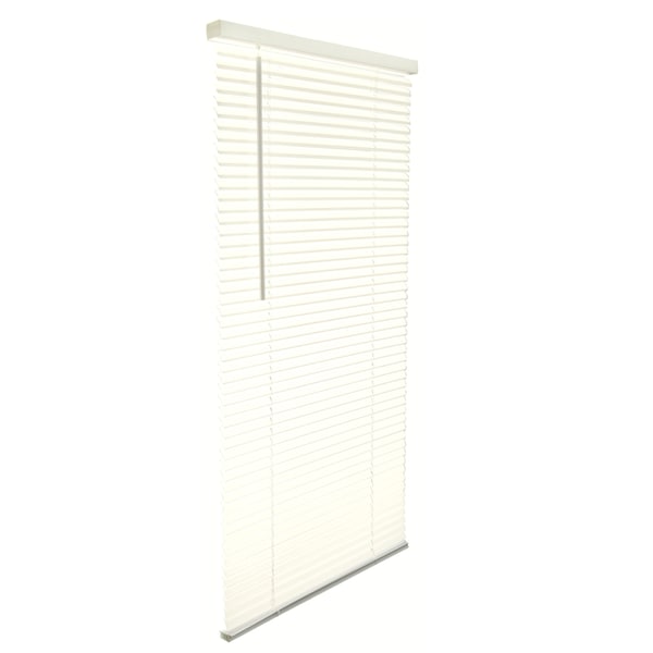 Living Accents Vinyl 1 in. Blinds 32 in. W X 64 in. H Alabaster Cordless MAX3264AL - main